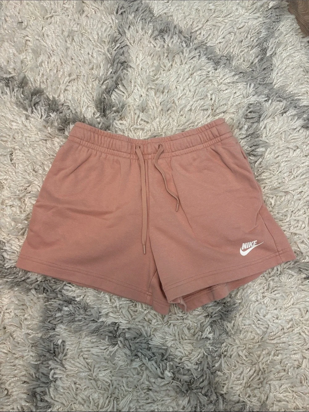 Nike Women’s Dusty Rose Athletic Drawstring Shorts
